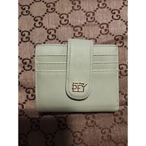 PFY Blue Small Wallet Safe From Hackers Beatiful SEAFOAM Green Color